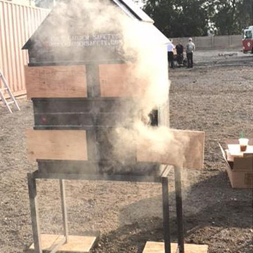 2001 - Palmer Steel Fire Behavior House Prop